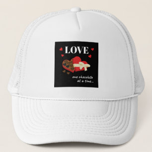 Casquette Love One Chocolate at a Time Drôle Citation