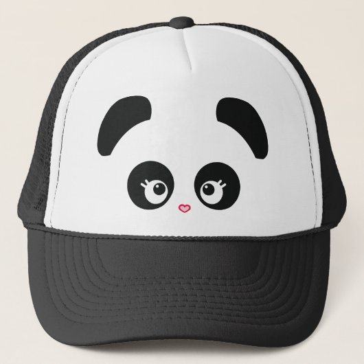 Casquette Love Panda® Trucker Hat (Devant)