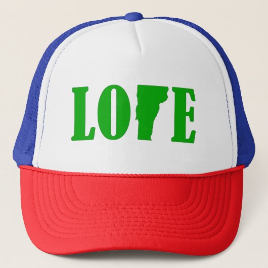 Casquette Love Vermont Trucker Hat (Devant)