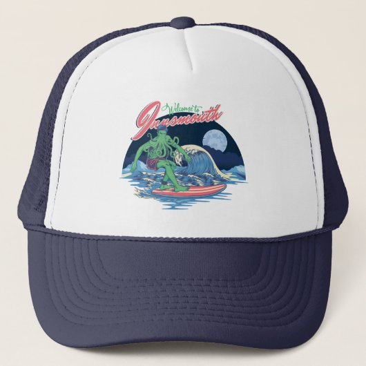 Casquette Lovecraft de surf à l'intérieur (Devant)