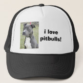 Casquette lovepitbulls i ! (Devant)