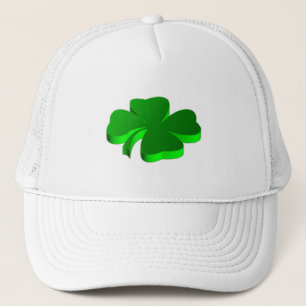 Casquette Lucky Four Leaf Clover Green Symbol Good Luck