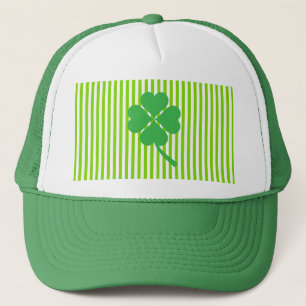 Casquette Lucky Four Leaf Shamrock Design-87906