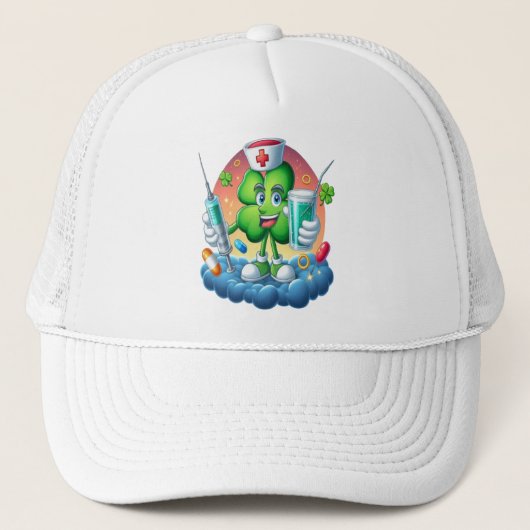 Casquette Lucky Nurse Green Shamrock (Devant)