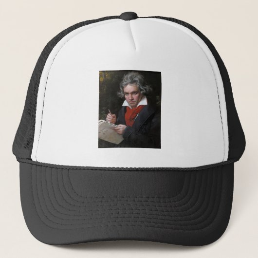 Casquette Ludwig Beethoven Symphonie Compositeur de musique  (Devant)
