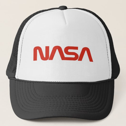 Casquette LUMIÈRE de logo rouge de serpent de la NASA (Devant)