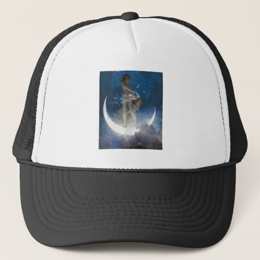 Casquette Luna Goddess at Night Scattering Stars (Devant)