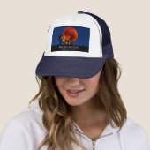 Casquette Lune de sang Éclipse lunaire 2018 (En situation)