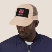 Casquette lutter contre le cancer du sein (En situation)