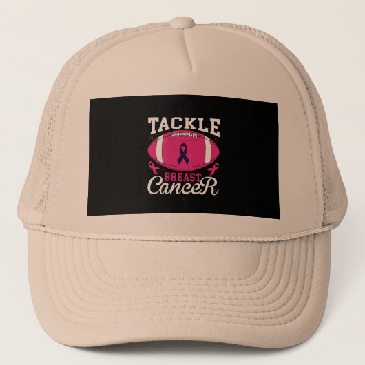 Casquette lutter contre le cancer du sein (Devant)