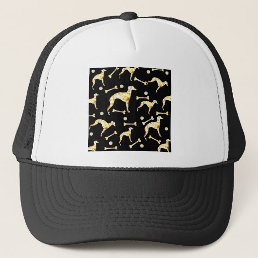CASQUETTE LUXE POUR LÉVRIER (Devant)