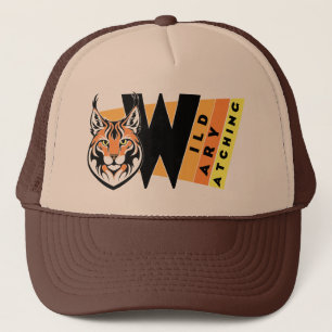 Casquette Lynx - Sauvage. Attention. Regarder