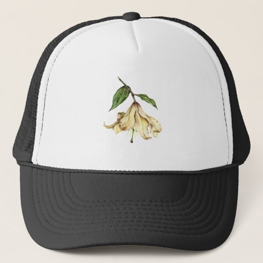 Casquette Lys blancs (Devant)