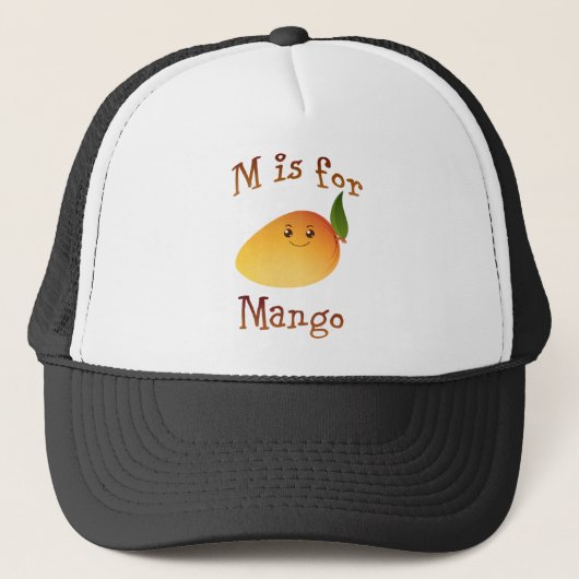 Casquette M est pour Mango (Devant)
