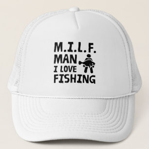 Casquette M.I.L.F - Homme que j'aime pêcher