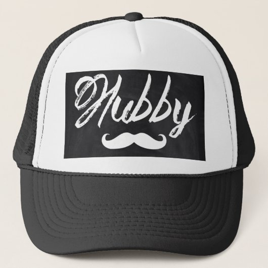 Casquette M. Mustache Groom Huppé Lune de miel (Devant)