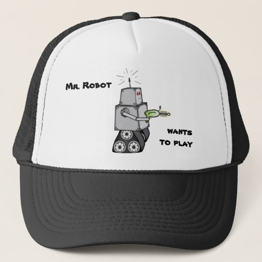 Casquette M. Robot (Devant)