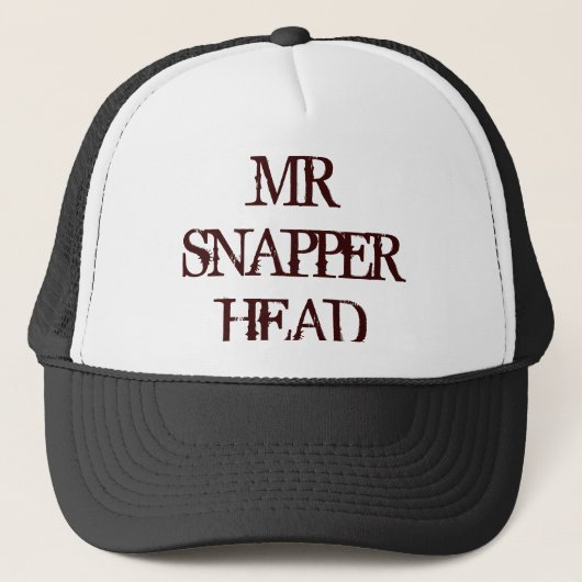 CASQUETTE M. SNAPPER HEAD (Devant)