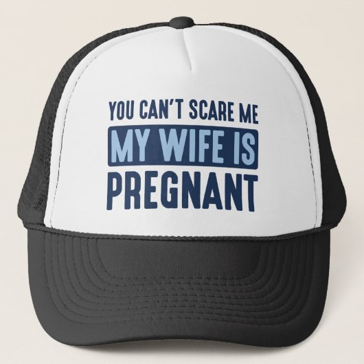 Casquette Ma femme est enceinte (Devant)