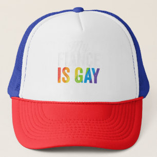 Casquette Ma fiance est gay chemise LGBT Mariage Gay pride c