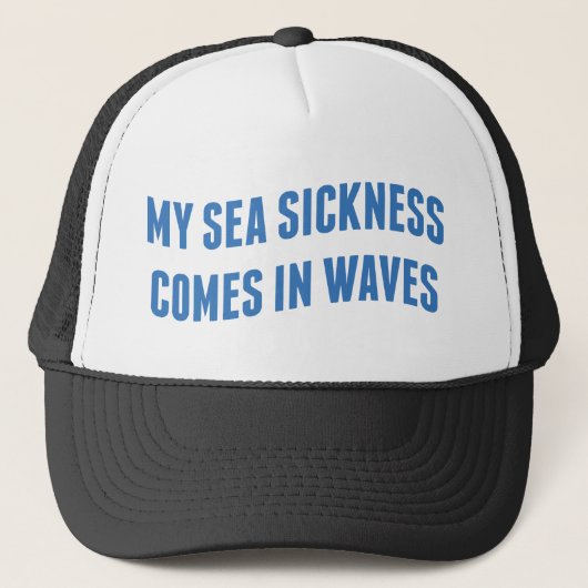 Casquette Ma maladie de la mer (Devant)