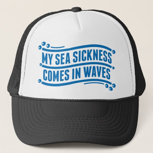 Casquette Ma maladie de la mer (Devant)