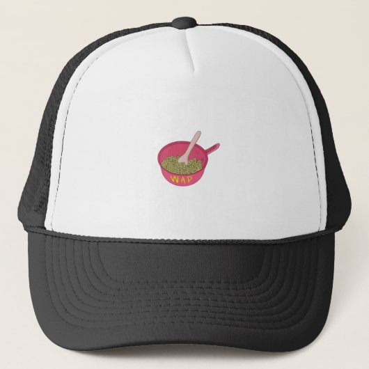 Casquette Macaroni WAP dans un pot (Devant)