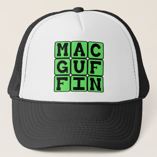 Casquette MacGuffin, Façon Littéraire (Devant)