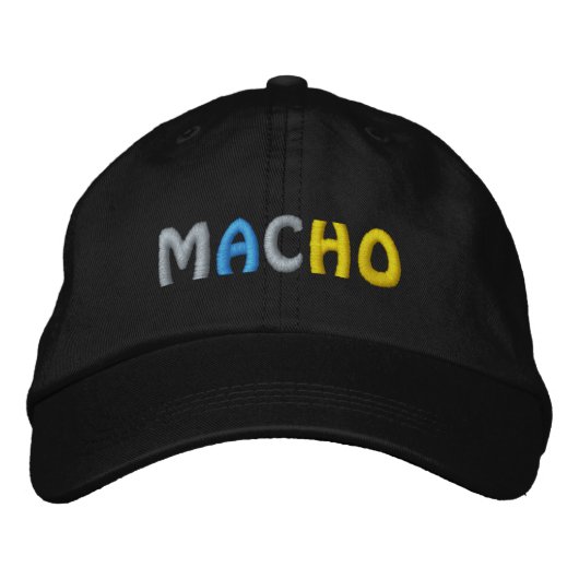 Casquette MACHO (Devant)