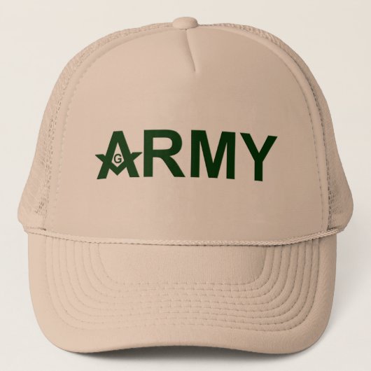 Casquette Maçon d'ARMÉE (Devant)