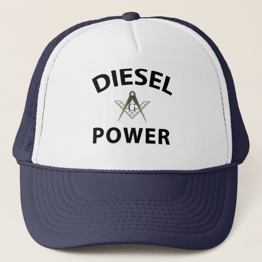 Casquette Maçons de camionnage à moteur diesel (Devant)