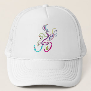Casquette Madame Butterfly, Illustration graphique