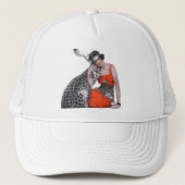 Casquette Madame et léopard (Devant)