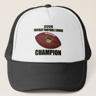 Casquette Magasin 2008 de champion du football d'imaginaire