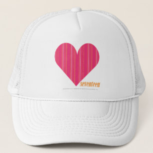 Casquette Magenta mince 4 de rayures