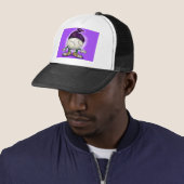 Casquette Magicien de softball (En situation)