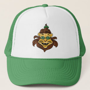Casquette Magicien vintage de Oz, Lion portant des lunettes
