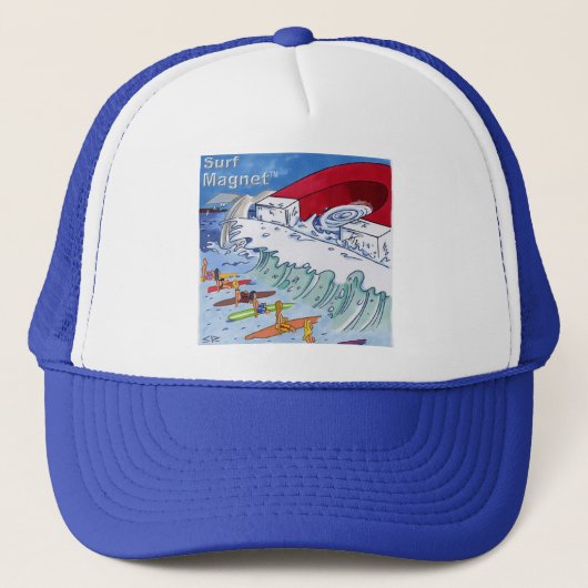 casquette magnétique surf (Devant)