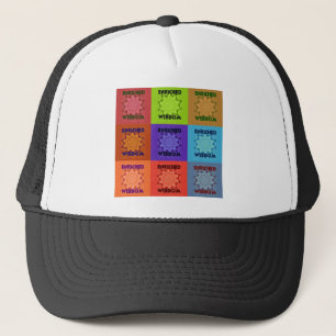 Casquette Magnifique Incroyable Impression d'art pop adorabl