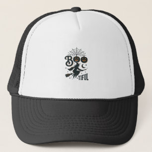 Casquette Magnifique sorcière Halloween design de gravure vi