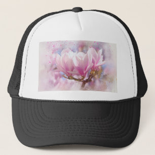 Casquette Magnolia rose-pourpre en floraison - Fleur de prin