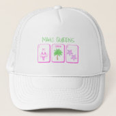 Casquette MAHJ Queens Beach Mahjong (Devant)