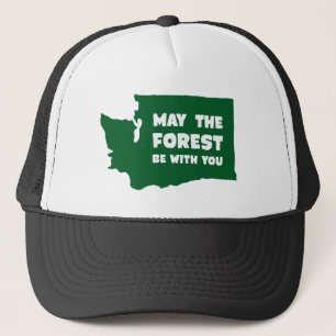 Casquette Mai la forêt soit avec vous Washington