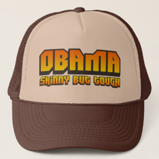 Casquette maigre mais dur d'Obama de camionneur