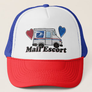Casquette Mail Escort Funny Mail Carrier Postal Worker