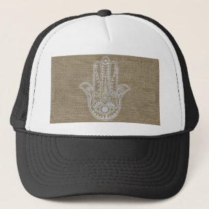Casquette Main de HAMSA d'amulette de symbole de Fatima