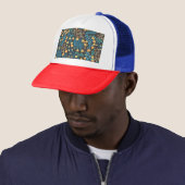 Casquette Main florale dessinée : Créative sans fil (En situation)