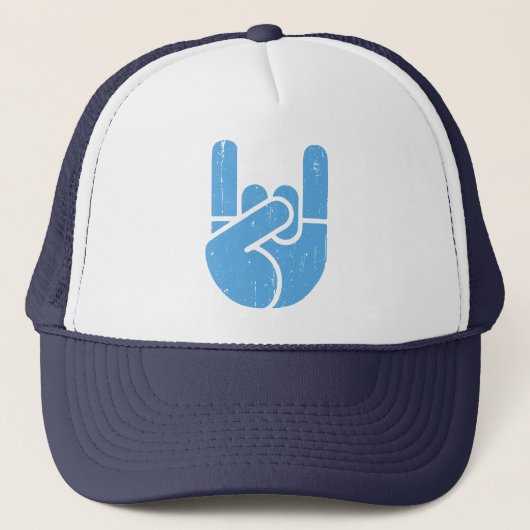 Casquette Main universelle de roche - bleu (Devant)