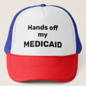 Casquette Mains De Mon Medicaid (Devant)