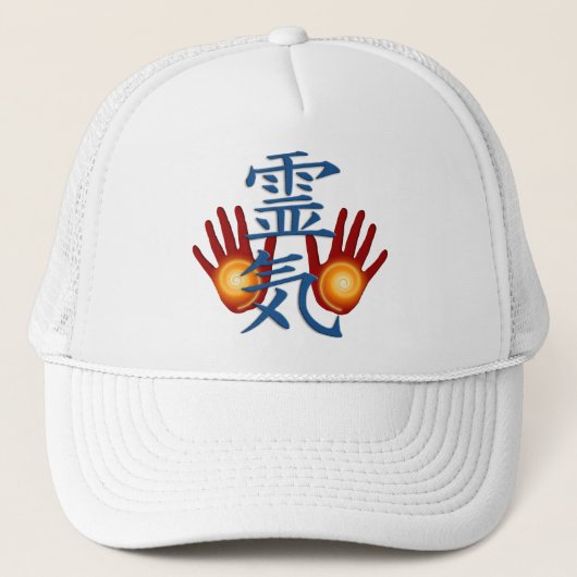Casquette Mains Reiki (Devant)